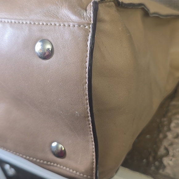 Coach Charlie Embossed Python Leather Tote. Model # F287239 - Picture 4 of 15